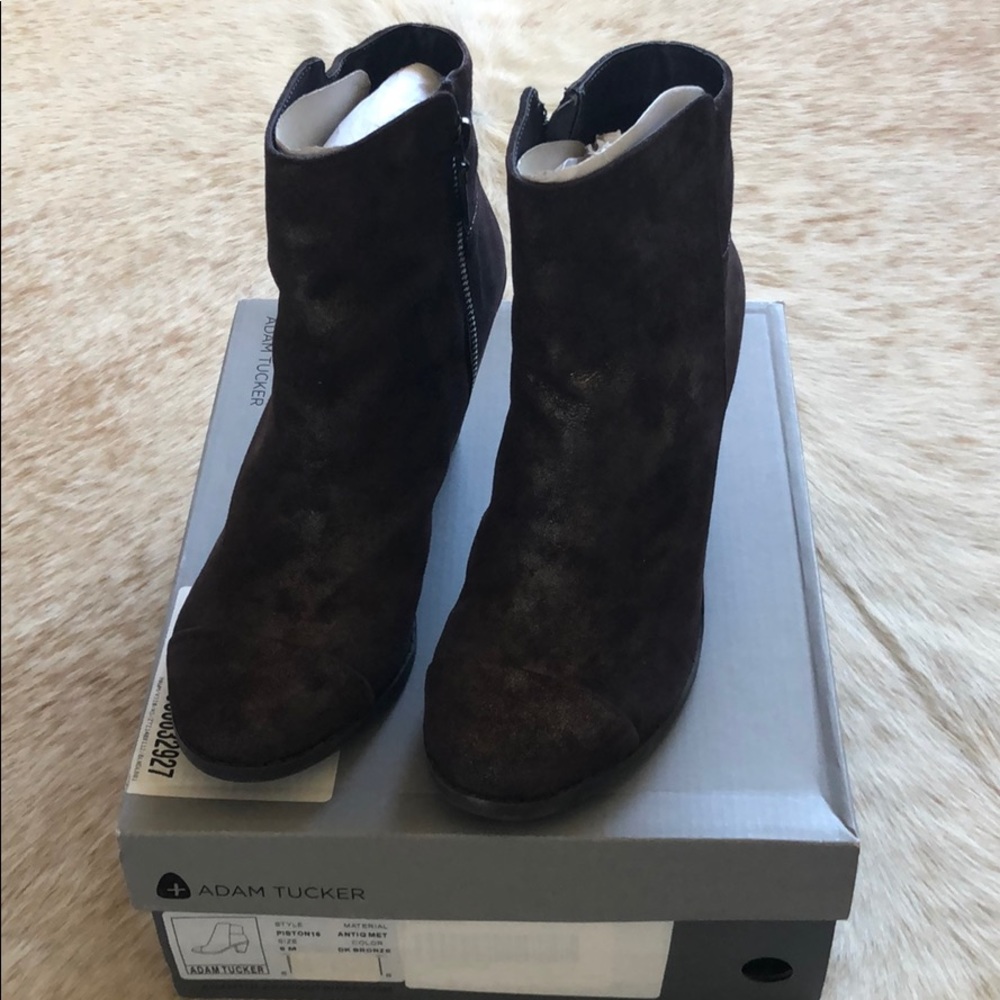 Beautiful Adam Tucker Piston 16 Bronze Booties 9